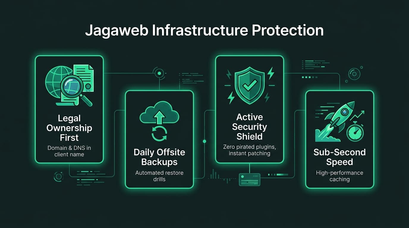Jagaweb Infrastructure Protection & Active Security Care